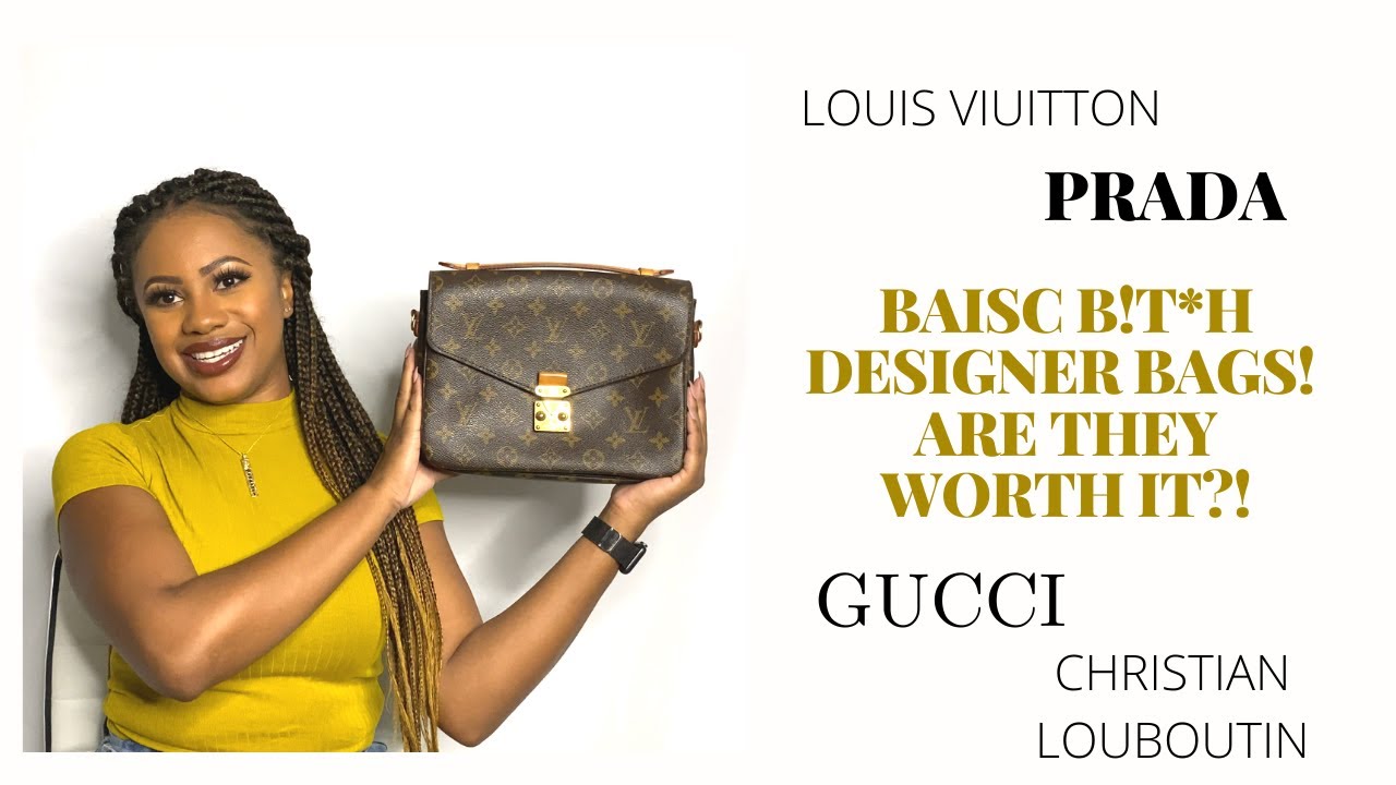 Shopping with CoCo: Basic B!T*H Luxury Bags | Are they worth the hype?! LOUIS VUITTON PRADA GUCCI
