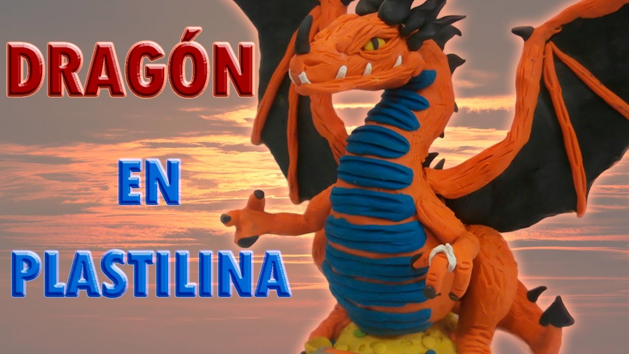 Cómo hacer a un Dragón en Plastilina - Especial 50 suscriptores