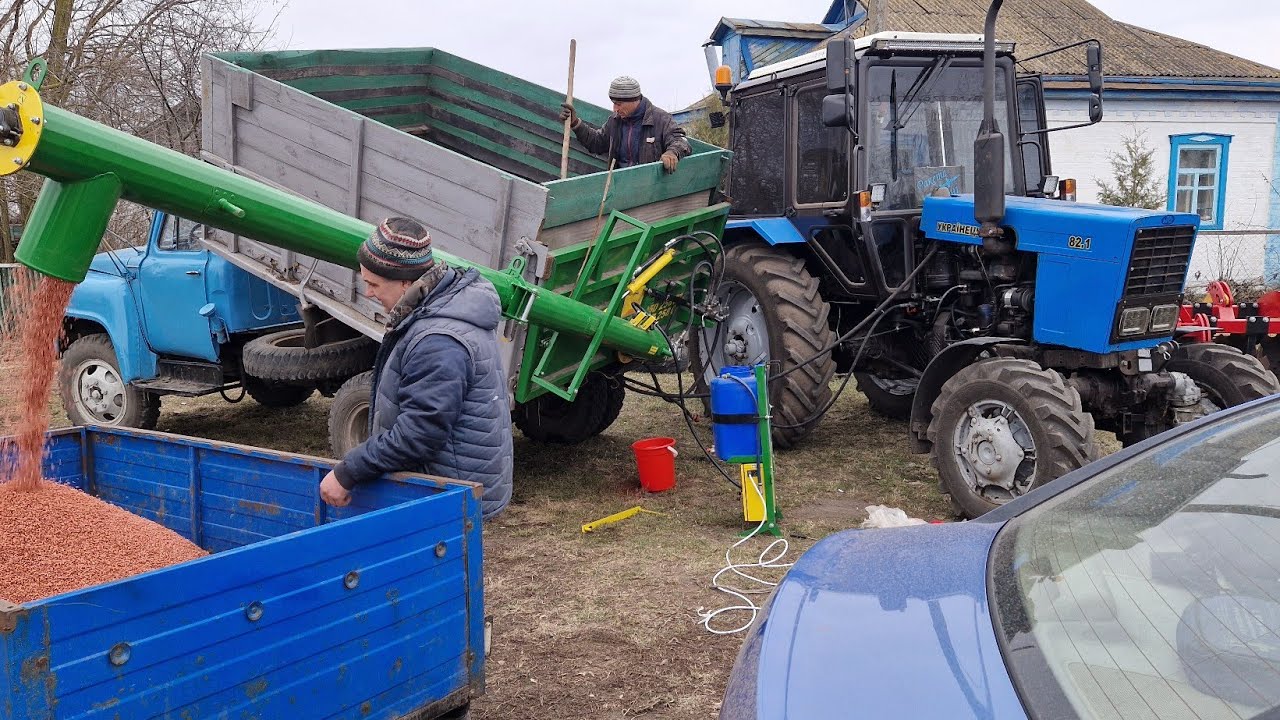 Готуємось до посівної труїм зерно👍👍👍