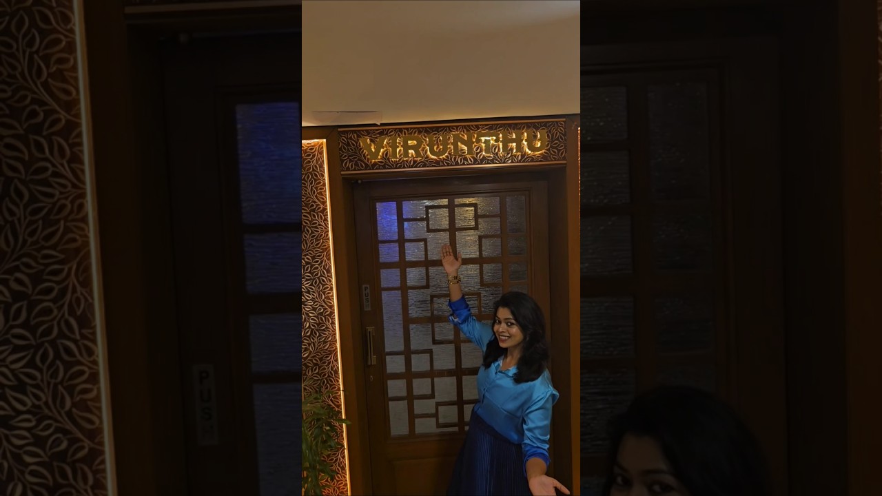 Virunthu in JP hotel #influencer #blogger #southfoods