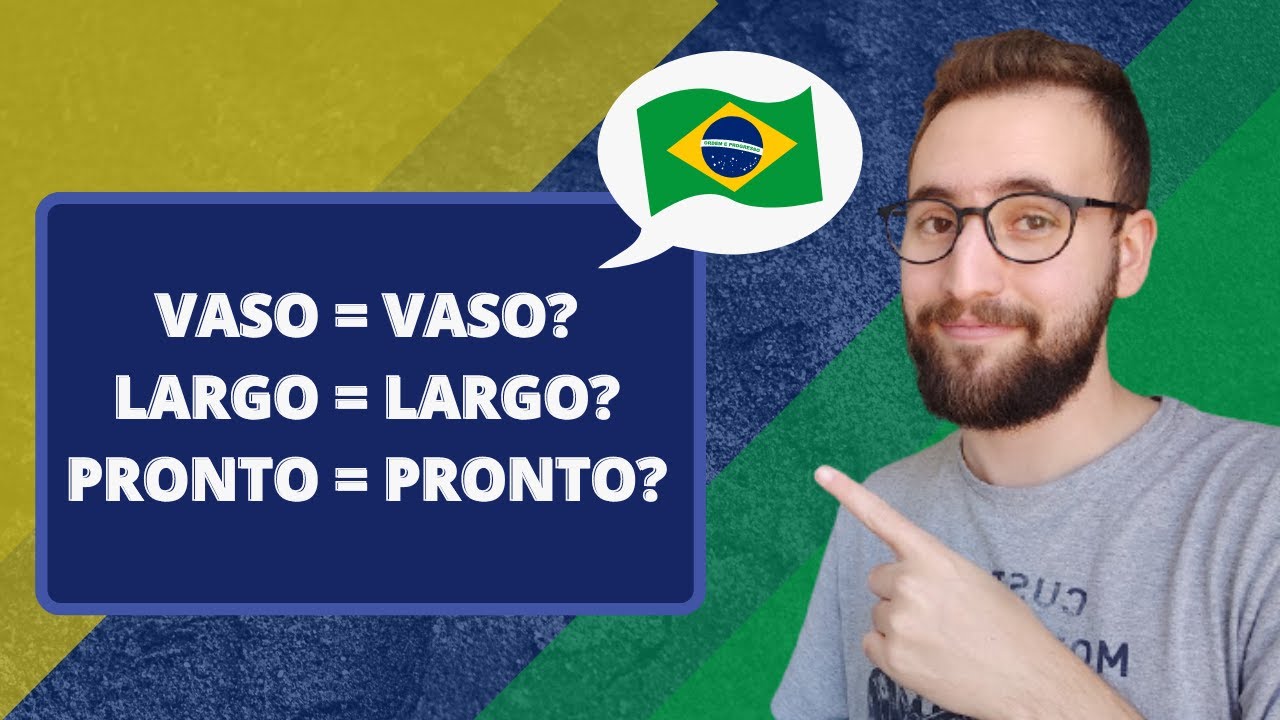 Falsos cognatos entre ESPANHOL e PORTUGUÊS | Vou Aprender Português