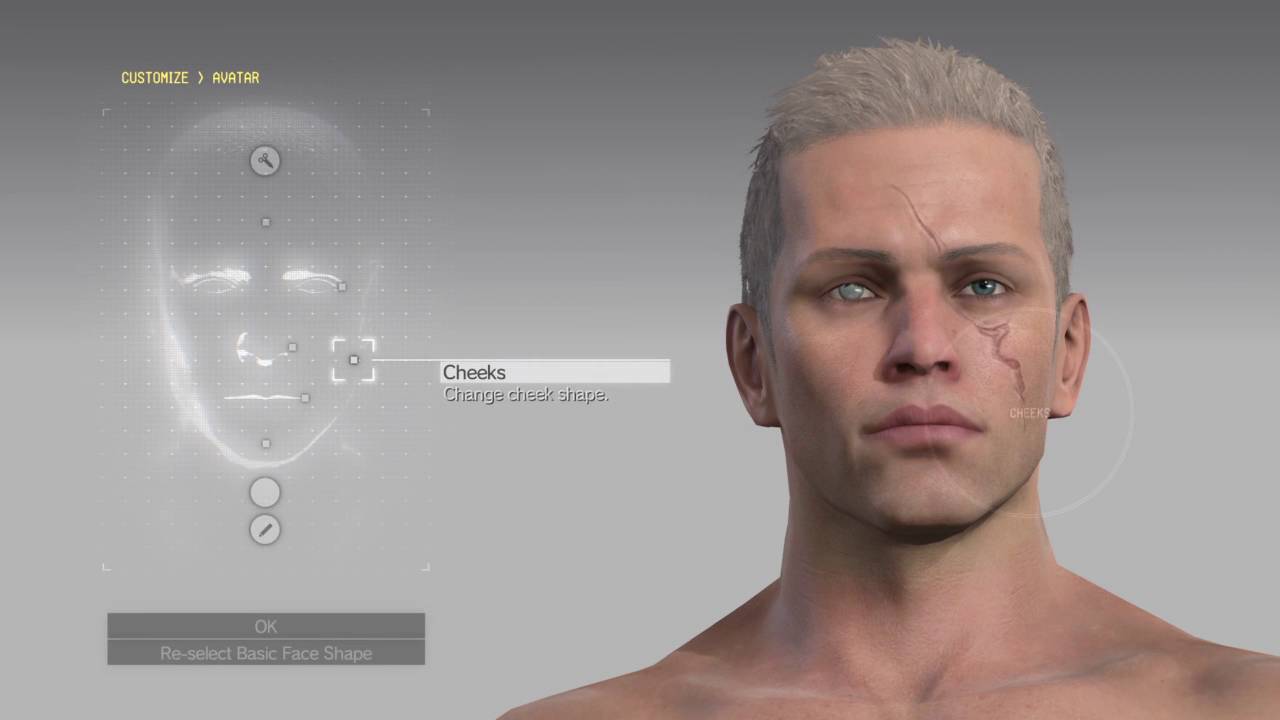 METAL GEAR SOLID V: THE PHANTOM PAIN Gray Fox Avatar