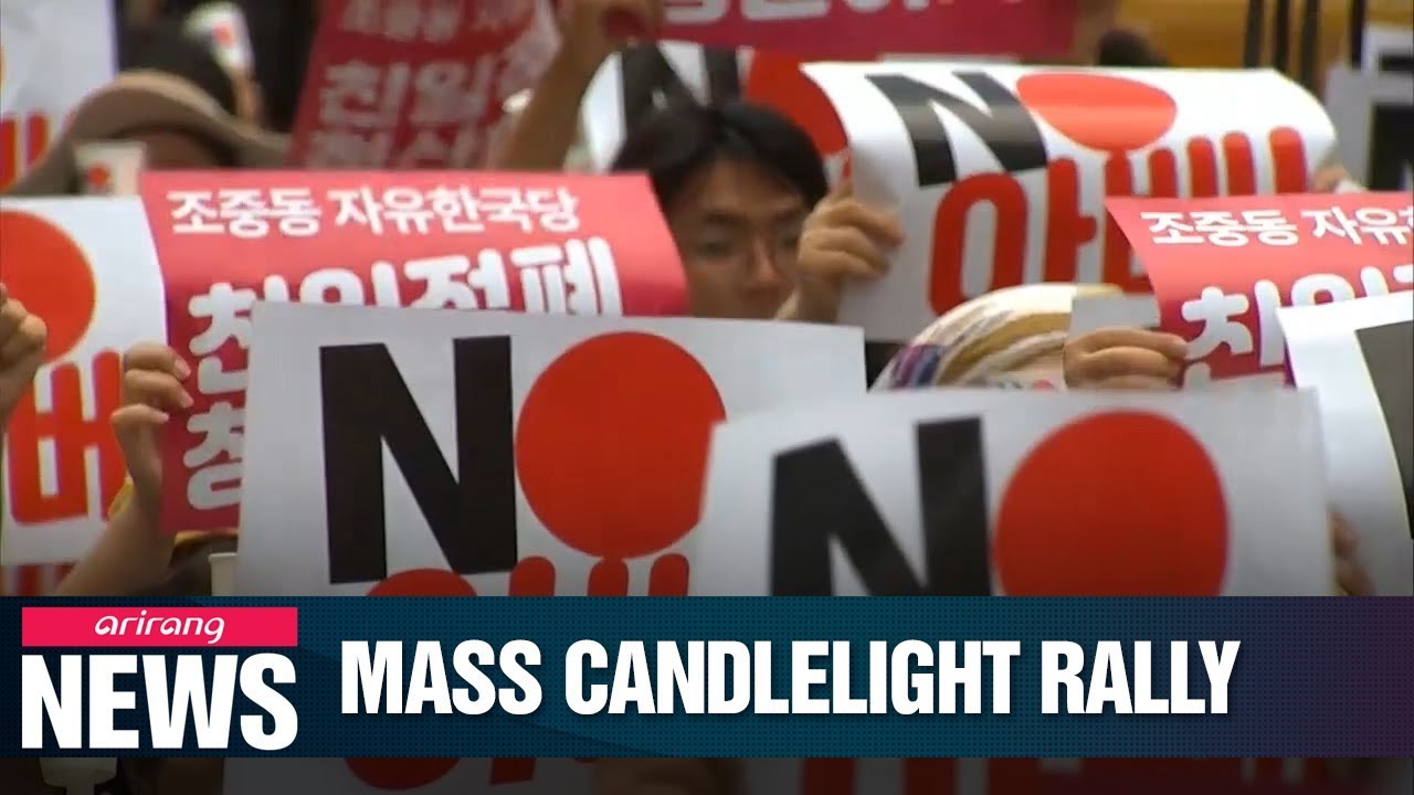 Mass candlelight rally to take place in Seoul in protest of Japan&rsquo;s whitelist decision