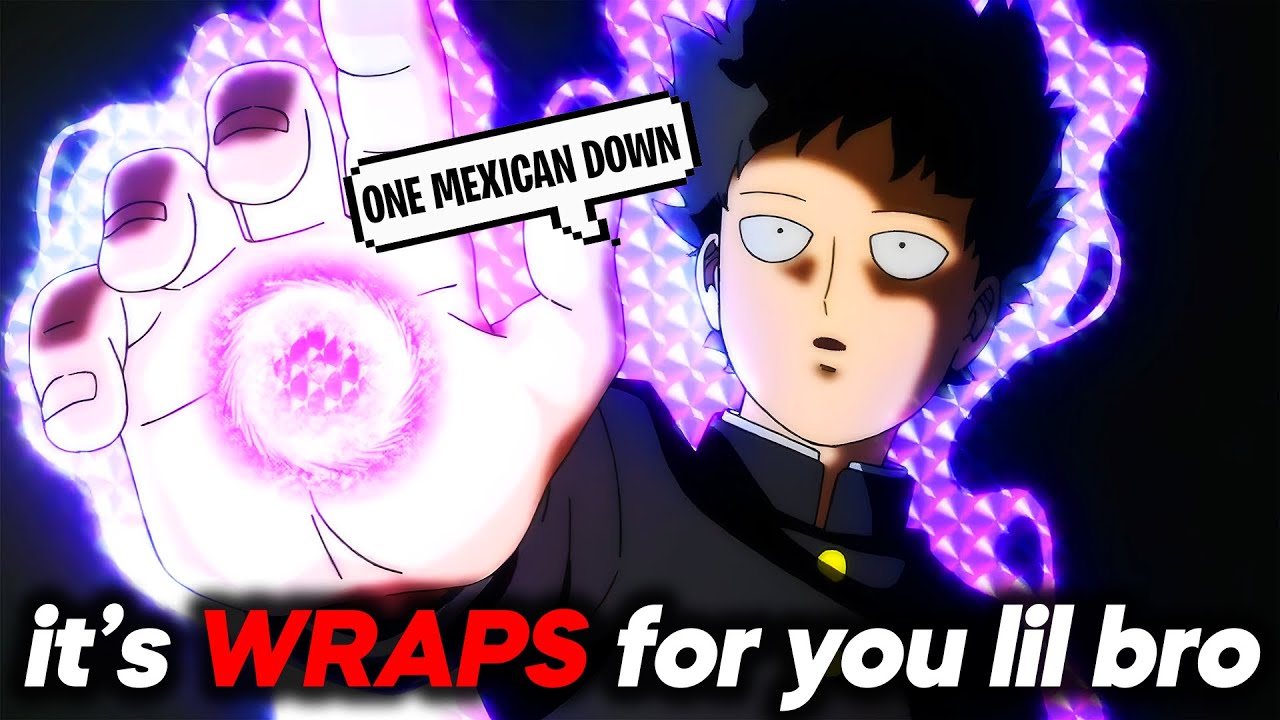 Mob Psycho is PURE CHAOS..