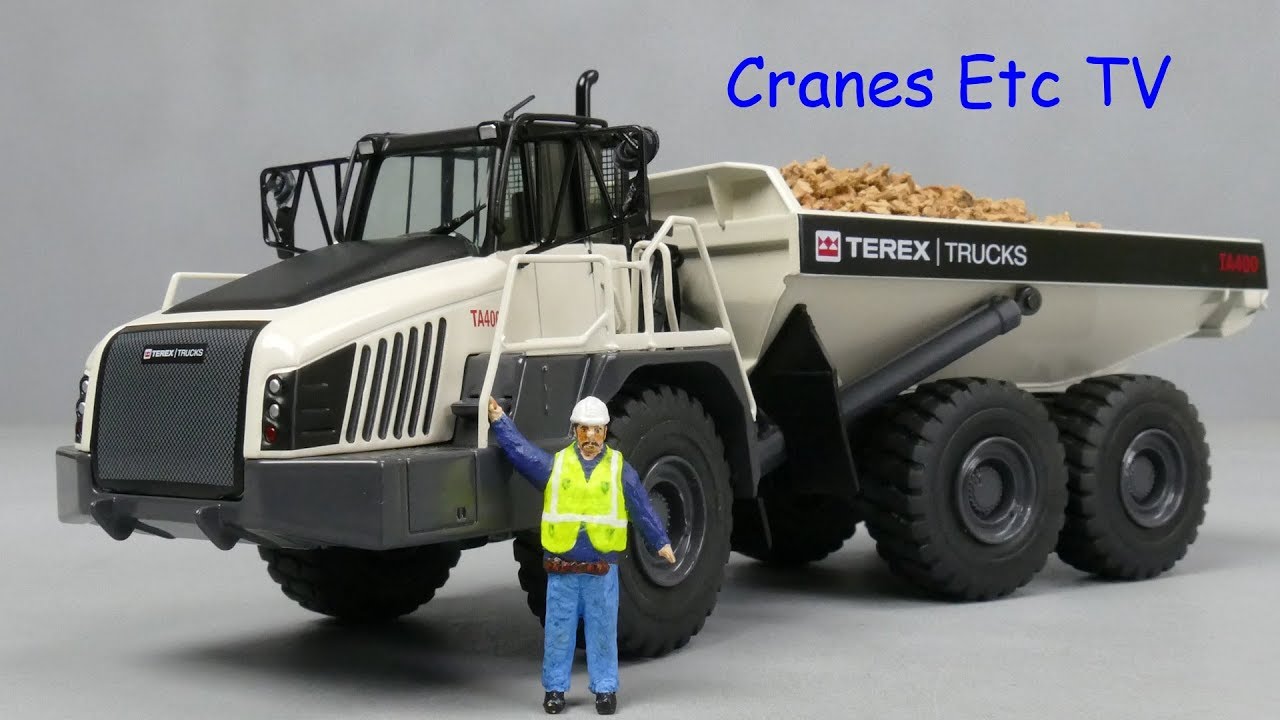 NZG Terex Trucks TA400 ADT by Cranes Etc TV