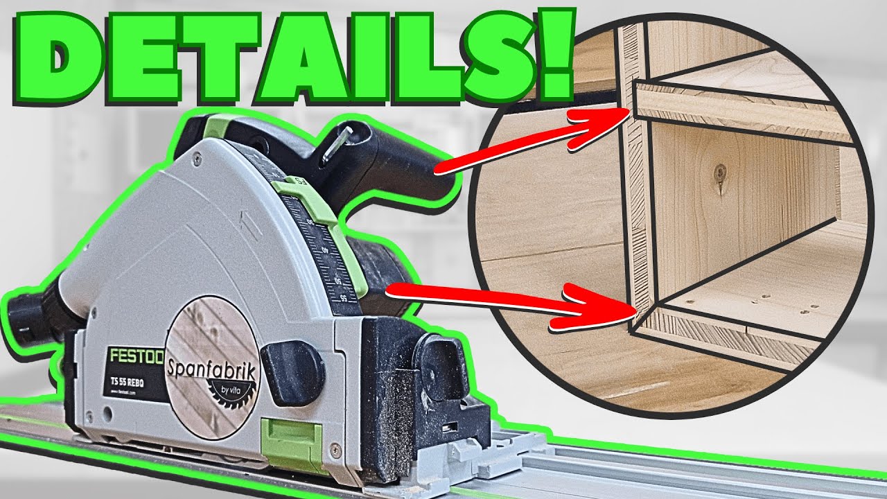 EINDRUCKSVOLL! Regal bauen mit WENIG Werkzeug | M&ouml;belbau f&uuml;r Anf&auml;nger