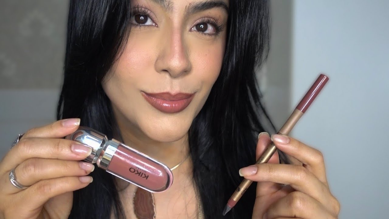 TESTANDO GLOSS E LÁPIS DE BOCA - KIKO MILANO