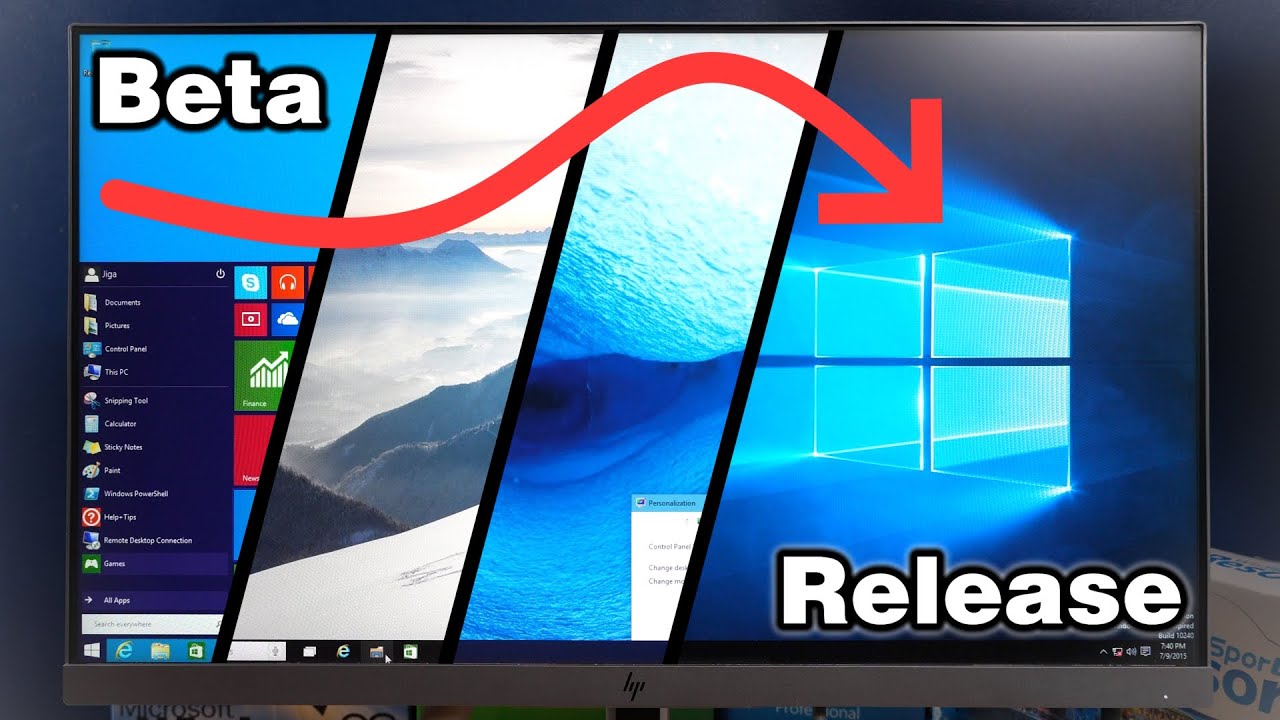 Изучение бета-сборок Windows 10