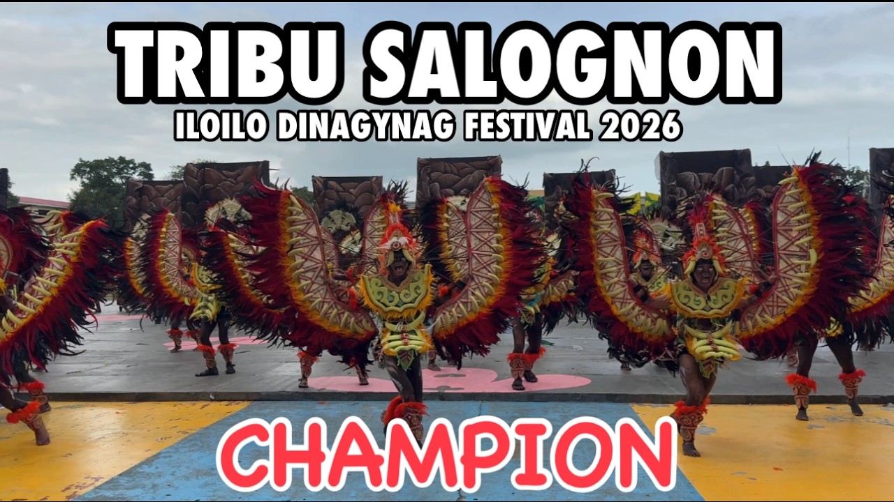 CHAMPION ‼️Tribu Salognon Dinagyang Festival 2026 Tribe Competition #dinagyang2026
