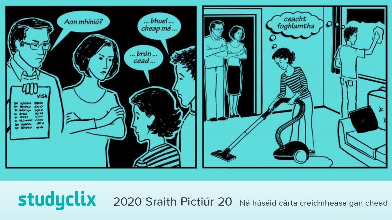 2020 Sraith Pictiúr 20 - Ná húsáid cárta creidmheasa gan chead