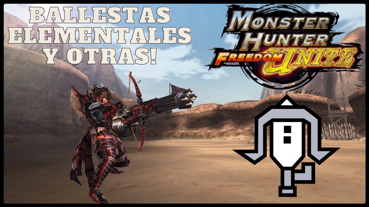 Monster Hunter Freedom Unite (MHFU) Mejores Ballestas Ligeras [LBG]