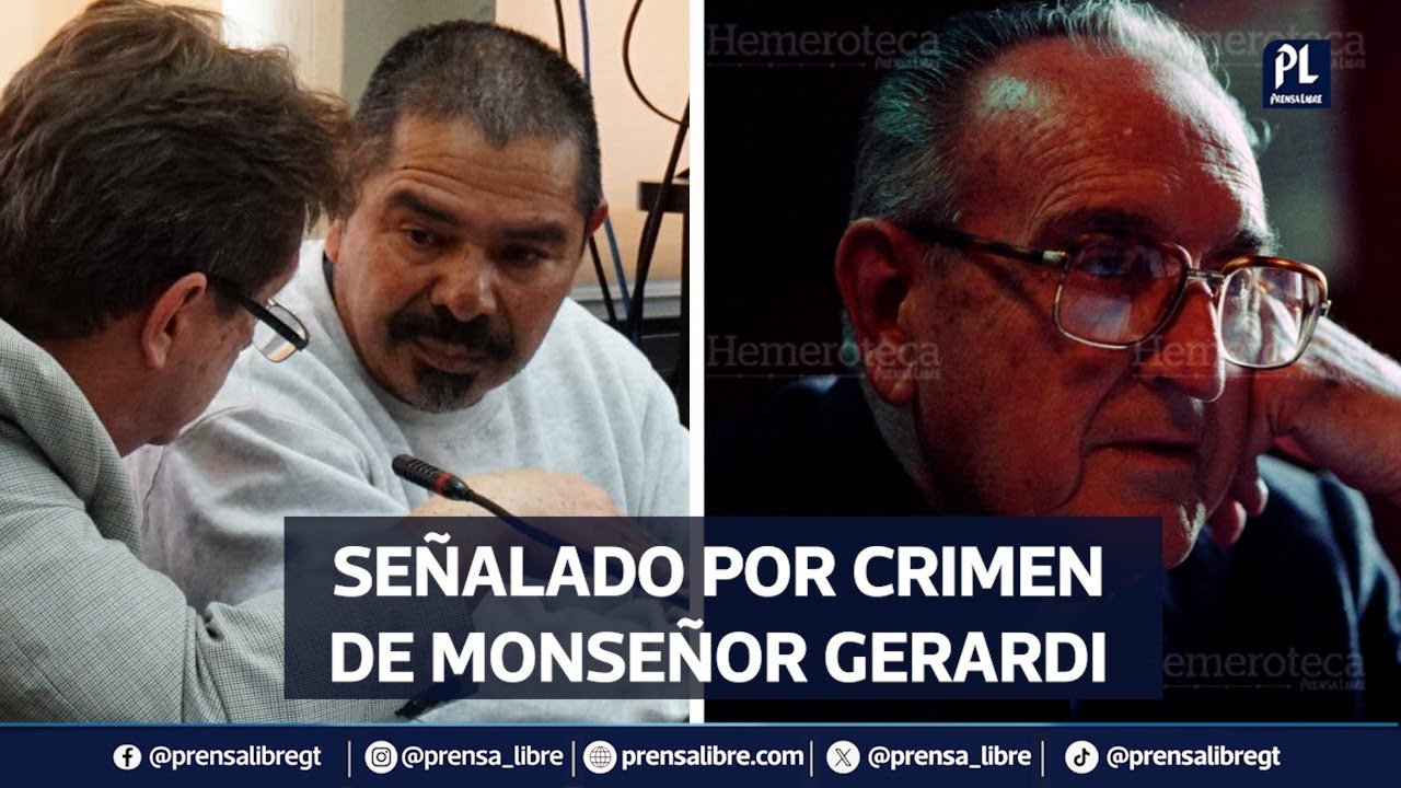 Señalado de haber participado en la muerte de monseñor Gerardi es enviado al Preventivo de zona 18