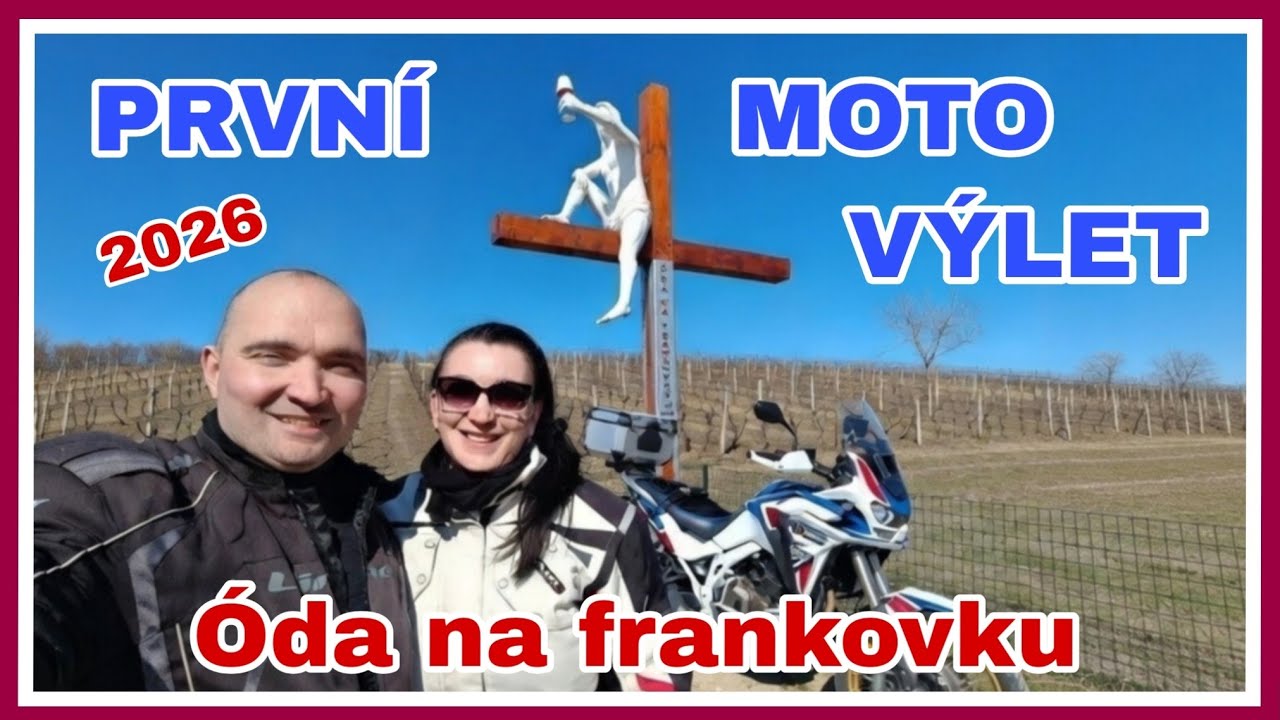 PRVNÍ MOTO VÝLET 2026! Óda na frankovku + test Wireless Tag Dual