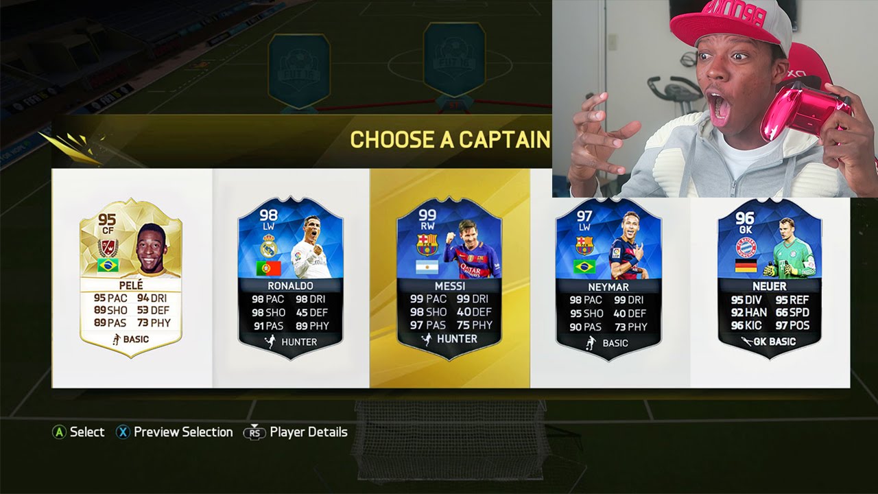 FIFA 16 HIGHEST RATED FUT DRAFT EVER !! - 99 TOTY MESSI,TOTY RONALDO & TOTY NEYMAR IN ONE FUT DRAFT
