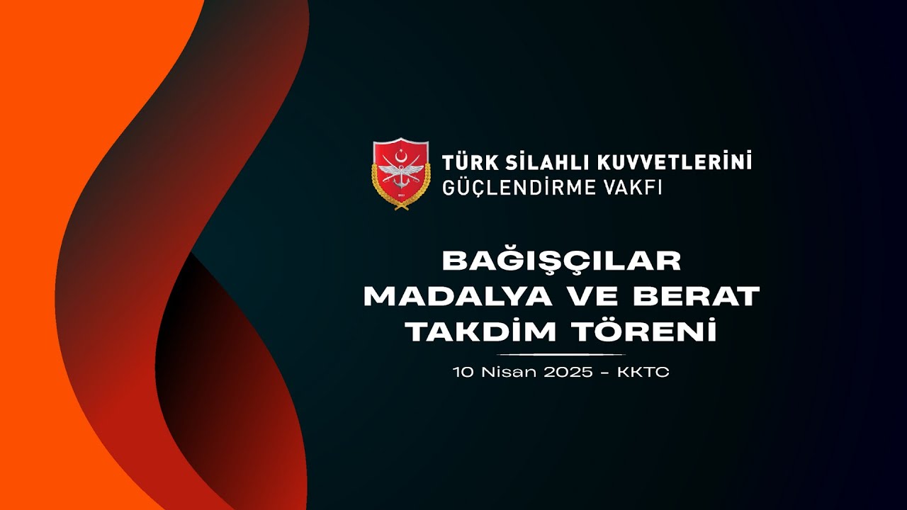 TSKGV | Bağış&ccedil;ılar Madalya ve Berat Takdim T&ouml;reni | Etkinlik Filmi