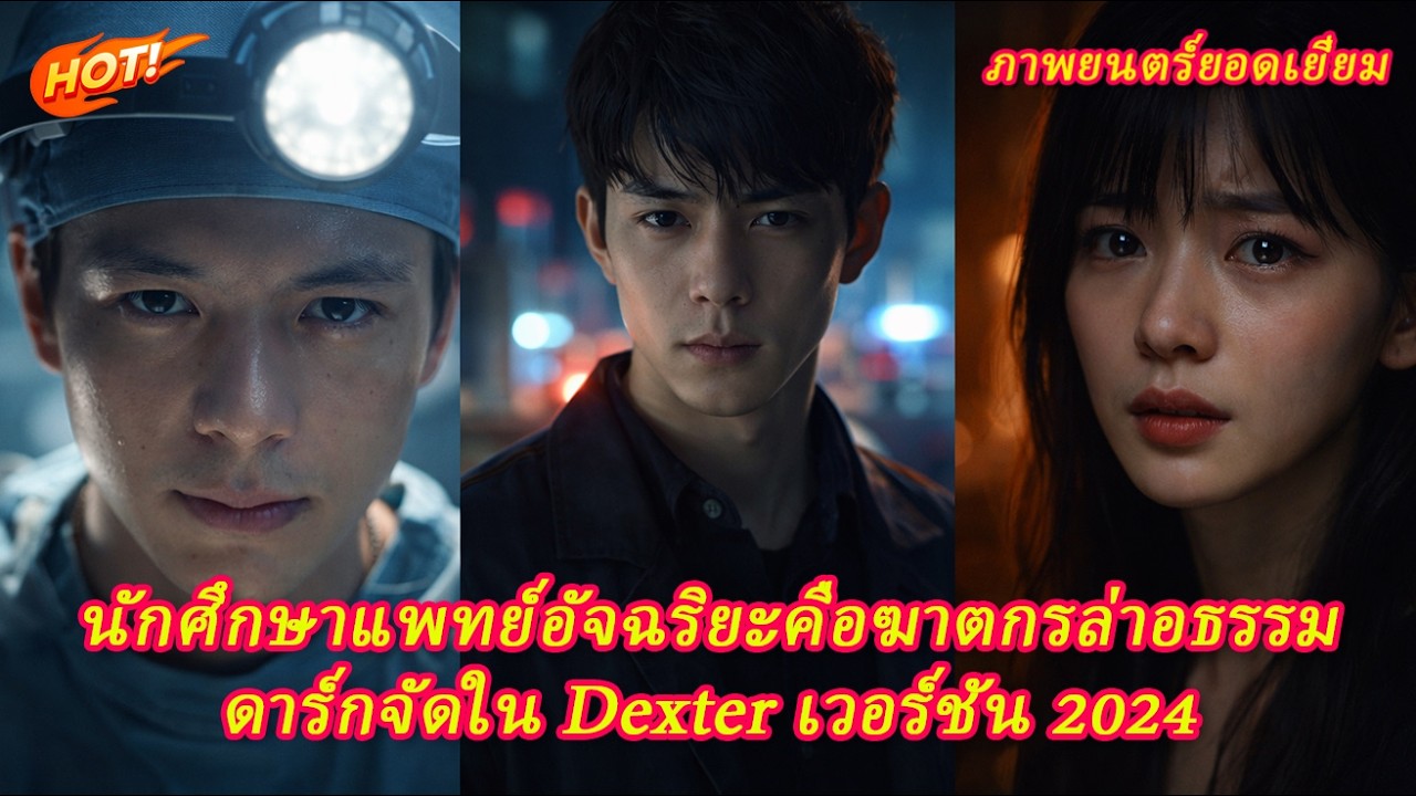 นักศึกษาแพทย์อัจฉริยะคือฆาตกรล่าอธรรม ดาร์กจัดใน Dexter เวอร์ชัน 2024 #ฆาตกรล่าอธรรม #ป้ายยาซีรีส์