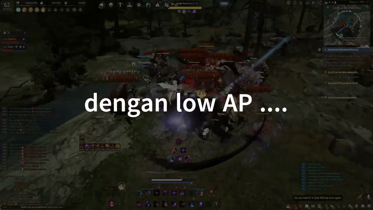 BDO - Grinding Orc Elvia 4 Hours with Low AP
