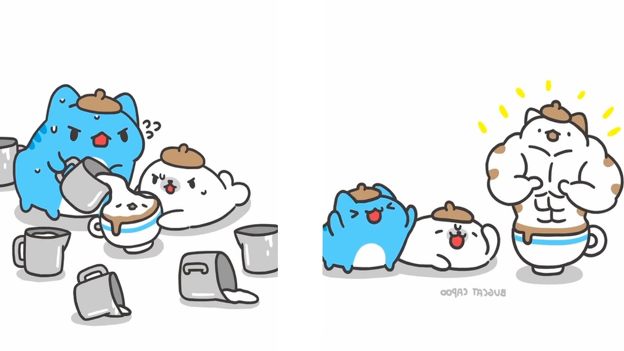 BugCat-Capoo Comics With Cute Ending -Videos Compilation #23