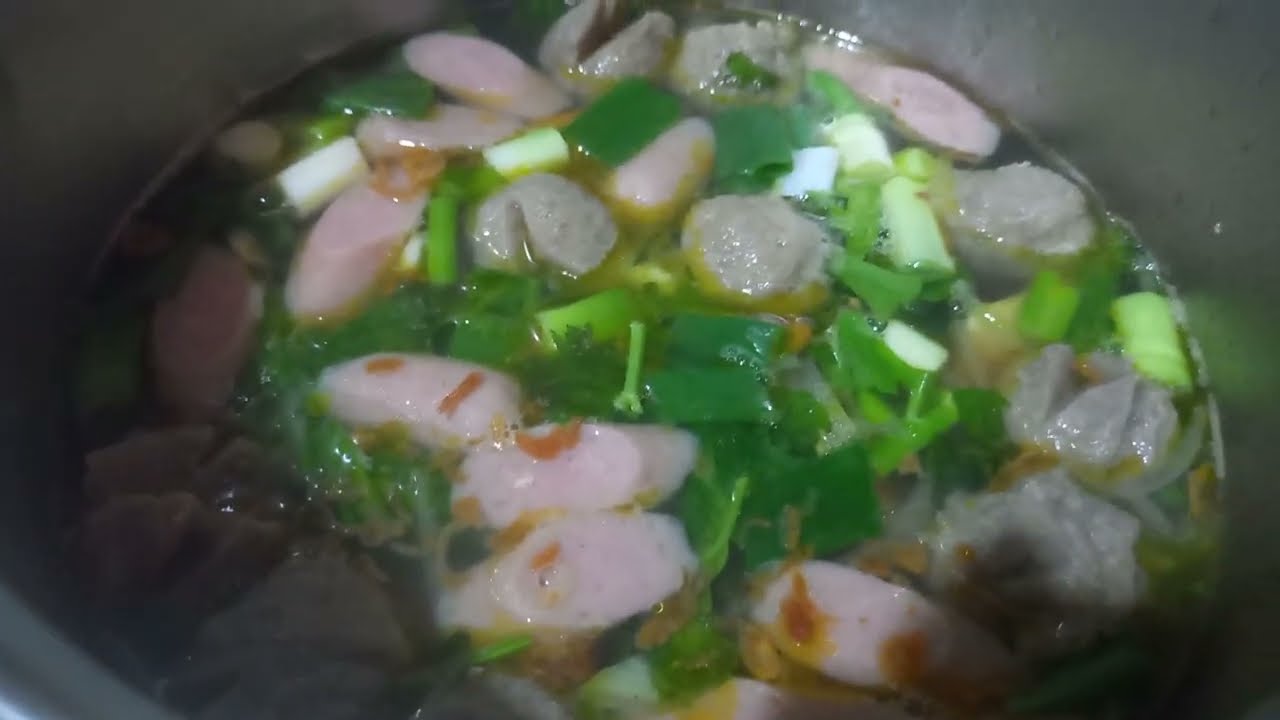 SOP SOSIS DAN BAKSO #foodie#ResepUnik#sop