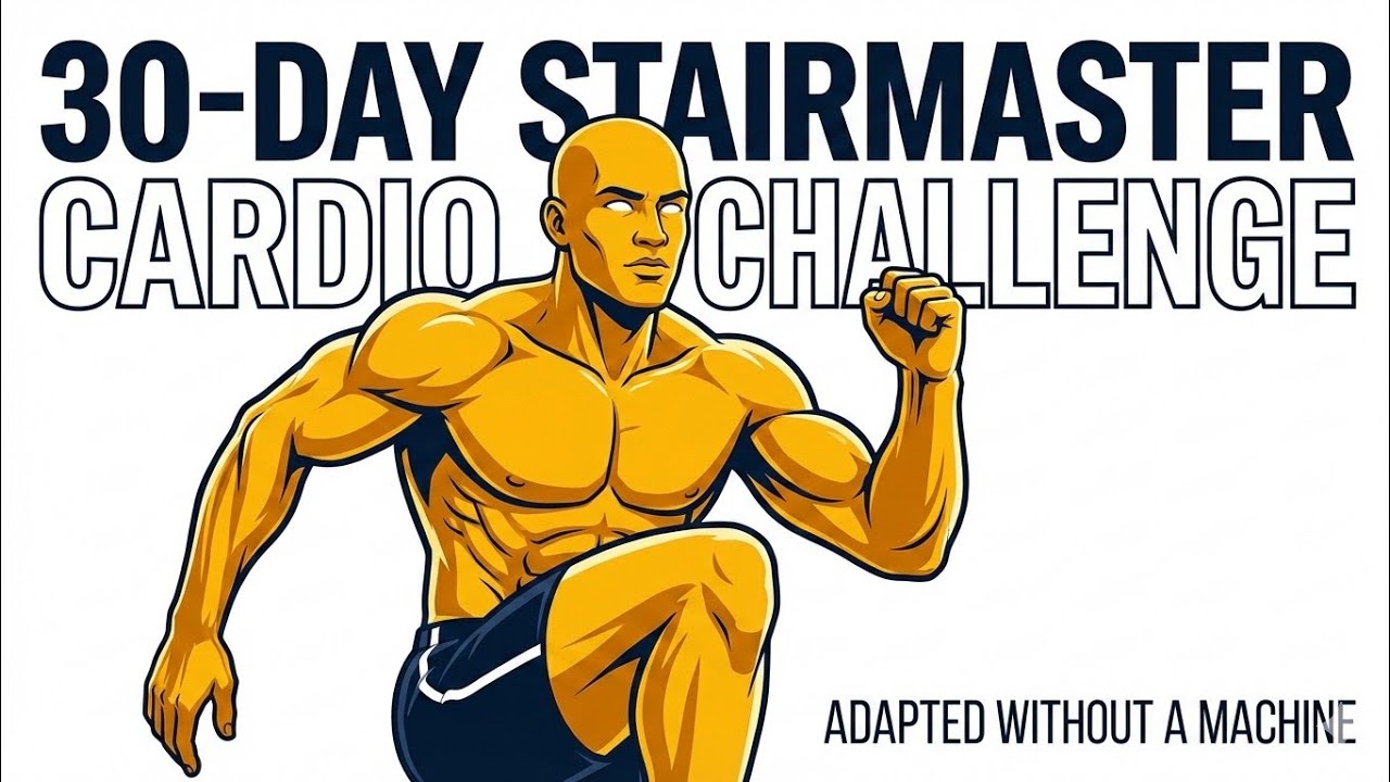 30-Day Stairmaster Challenge (AT HOME - No Machine Needed!)