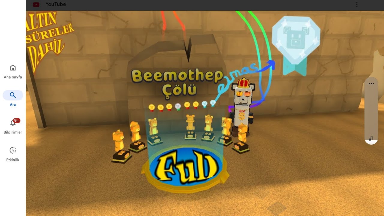 Super bear adventüre 3. Bölüm beemothep çölü macerası!!!!
