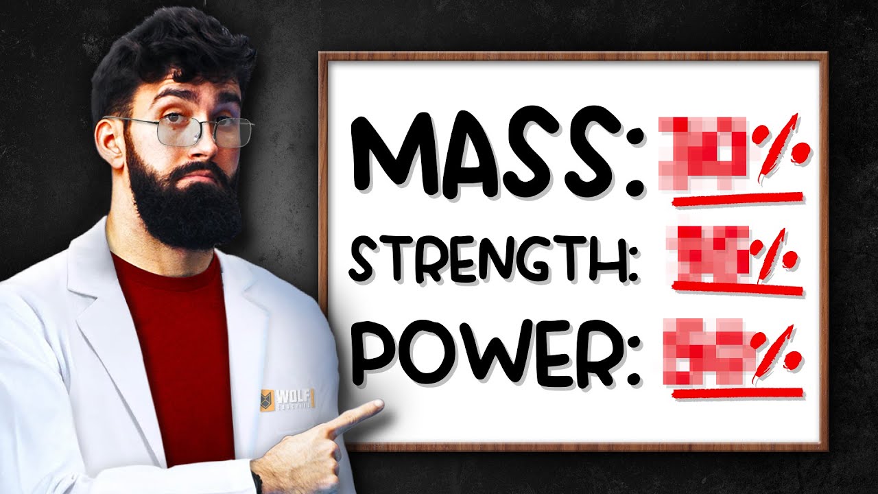 How HEAVY should you LIFT for MASS vs STRENGTH vs POWER?