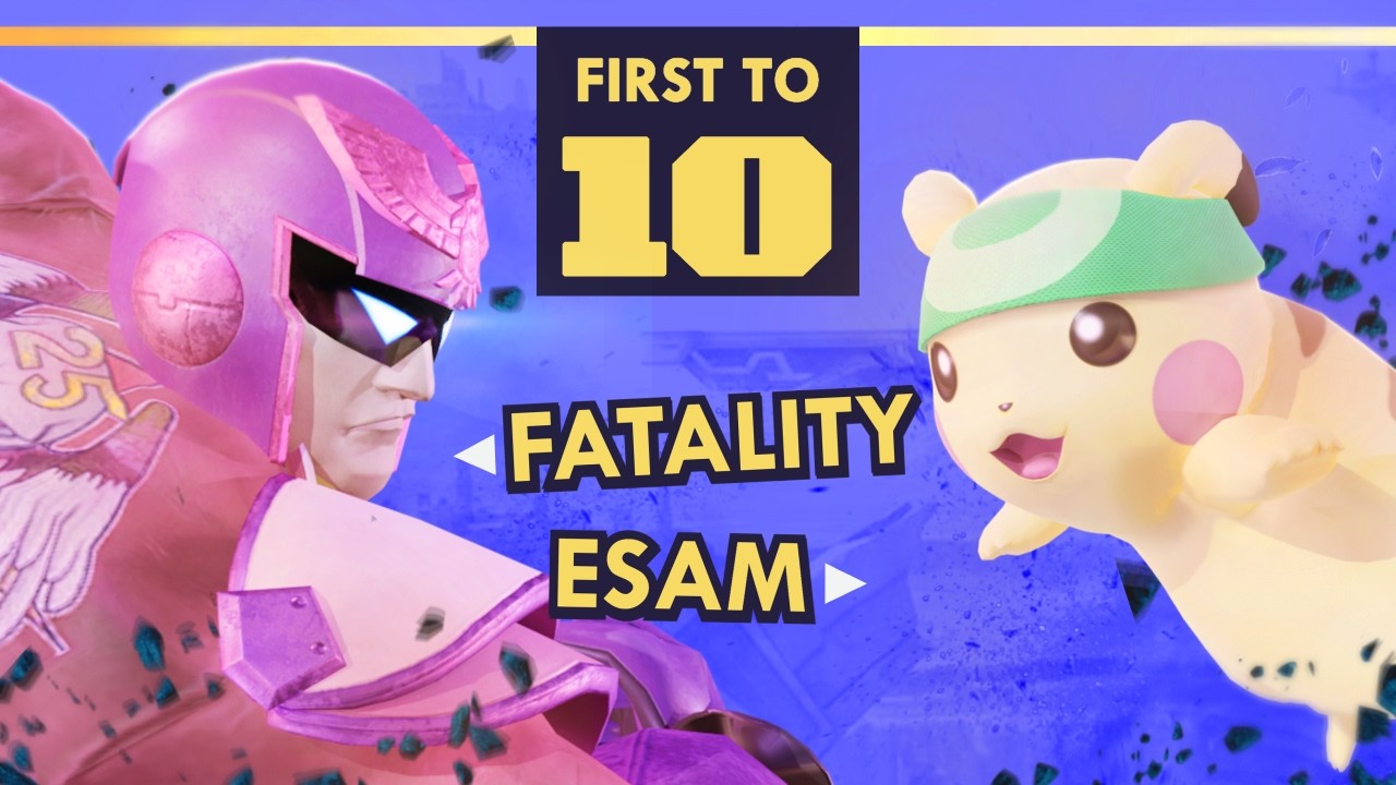 Fatality (Falcon) Vs ESAM (Pikachu) First To 10 Set!