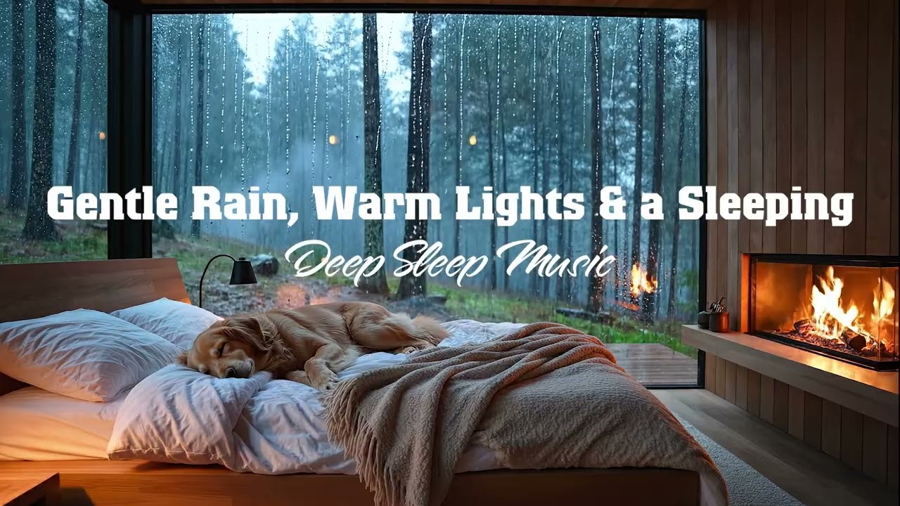 Gentle Rain on the Window – Peaceful Piano for Sleeping