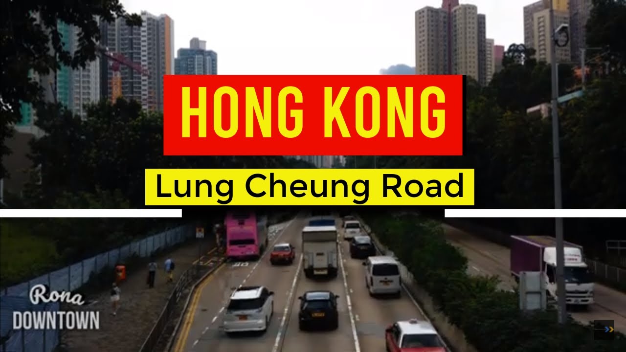 Hong Kong Traffic | Lung Cheung Road, Diamond Hill | Travel Vlog