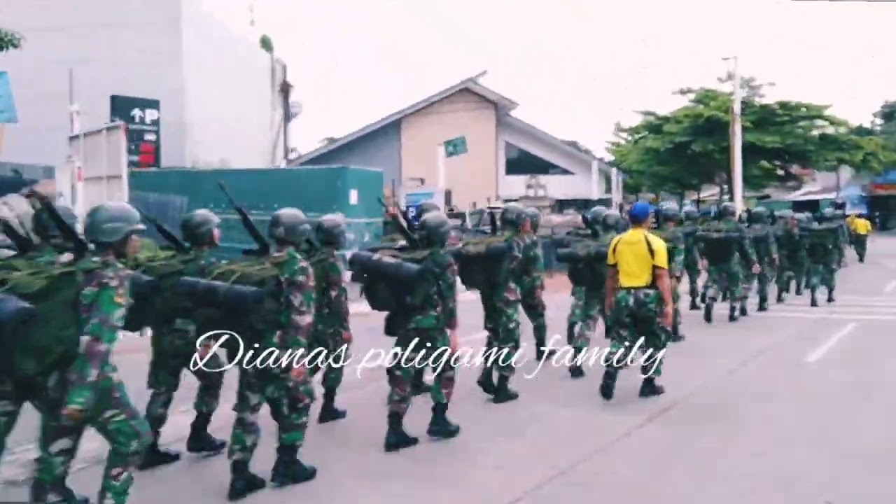 BERGANDA SECABA TNI AD RINDAM JAYA MENUJU GUNUNG BUNDER BOGOR  PART 1