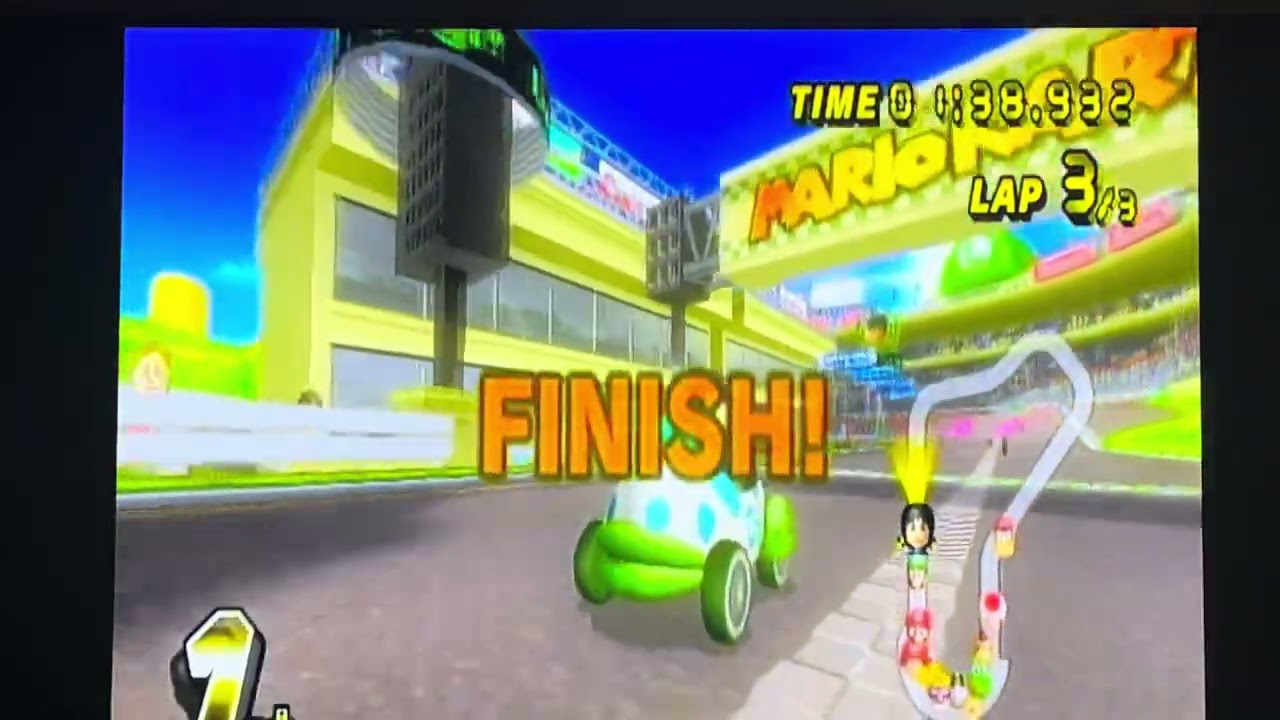 Mario kart wii part 17 mushroom cup on 150cc 