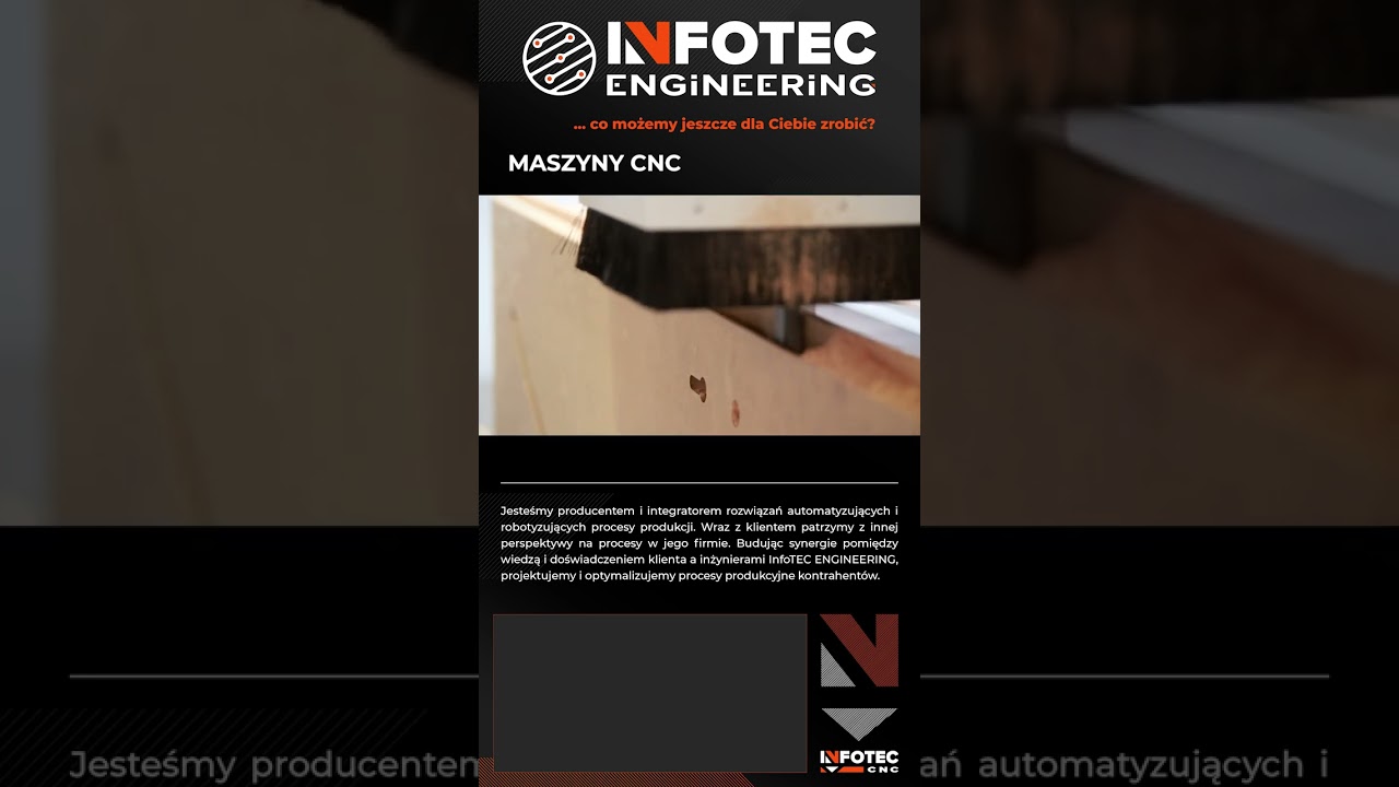 Maszyny CNC  #InfoTEC ENGINEERING