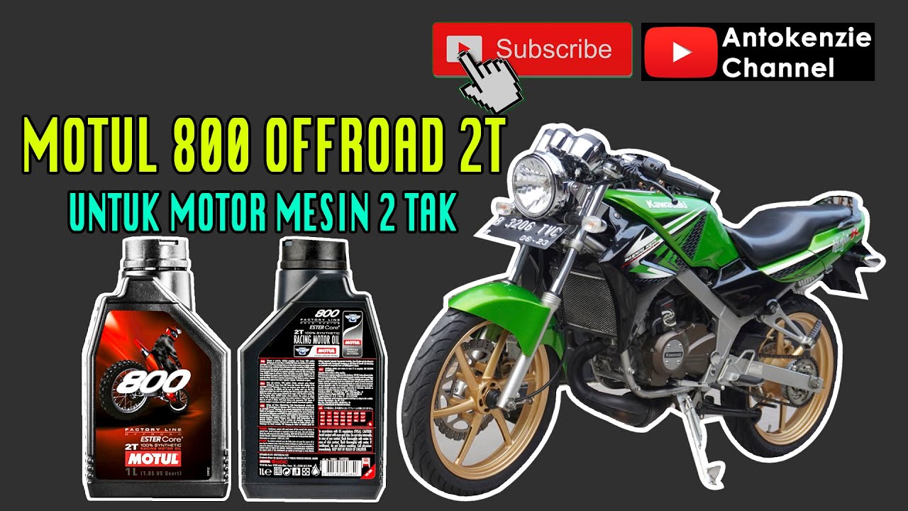 OLI SAMPING MOTUL 800 OFFROAD 2T UNTUK MESIN 2 TAK
