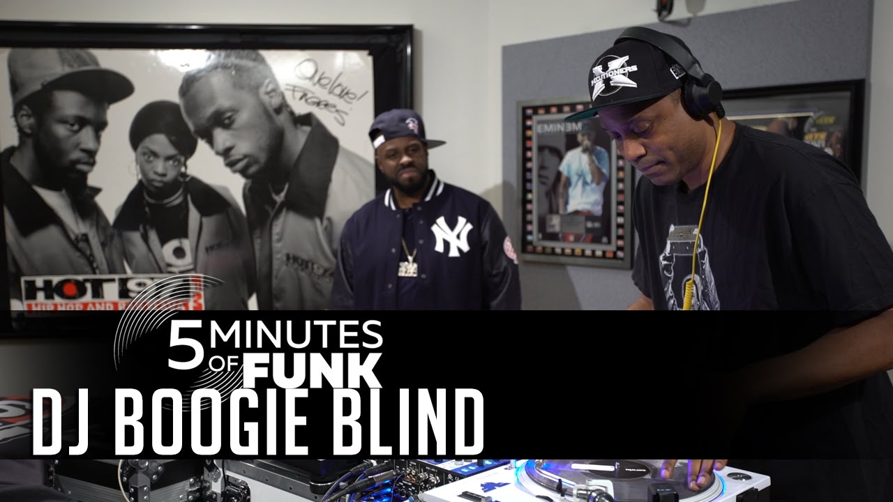 DJ Boogie Blind | #5MinutesOfFunk006 | #TurntableTuesday97
