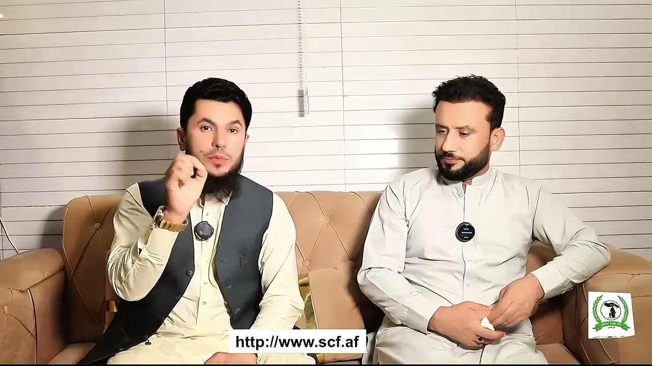 تفاهم ‌نامه میان رئیس بنیاد خیریه صدیقی، استاد روح ‌الله صدیقی، و داکتر صاحب جمشید رسا.