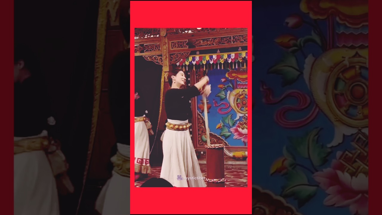 Debader Junghing Dance | Ancient Chinese Butter-Making Traditional Dance