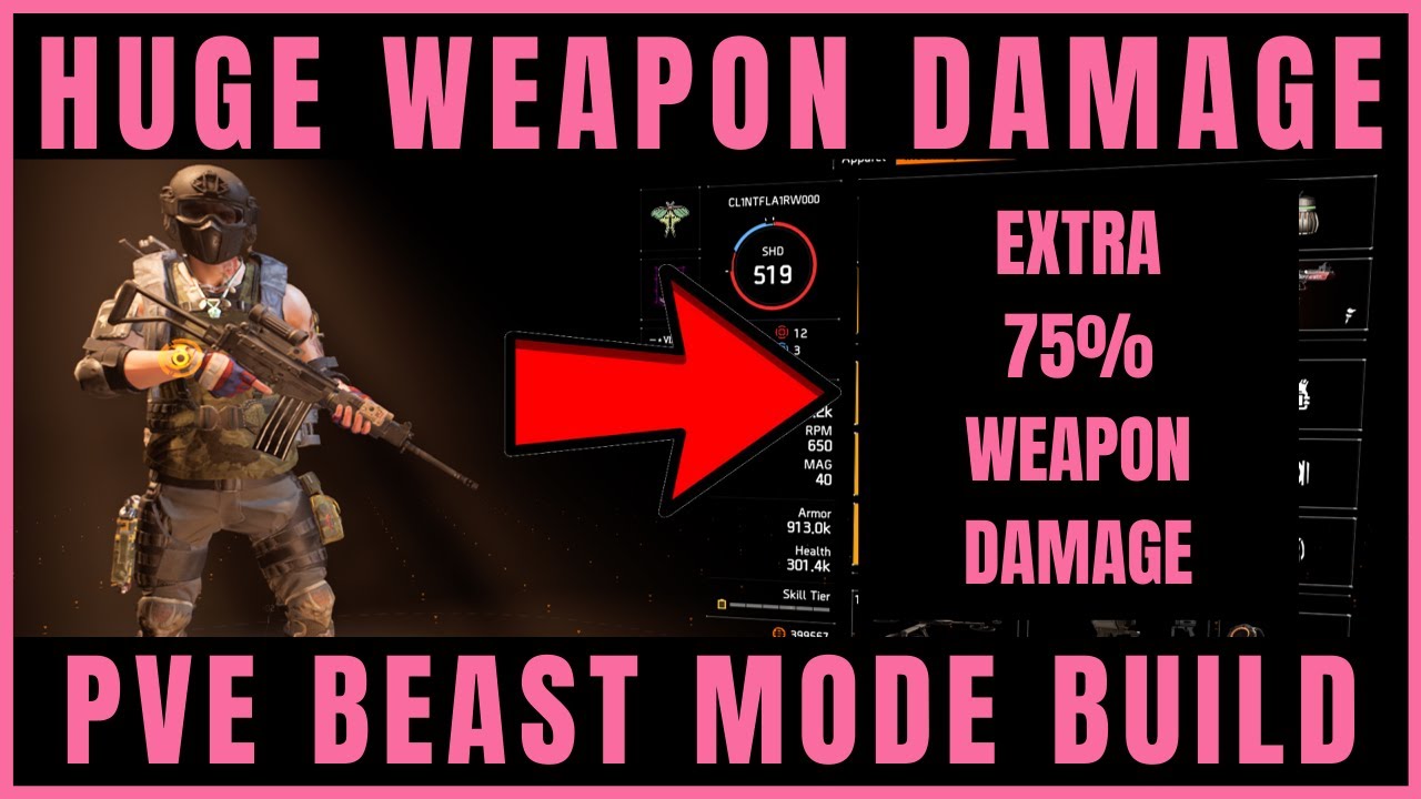 The Division 2 - HIGH DAMAGE DPS BUILD!!! LASER BEAM SHREDDER!