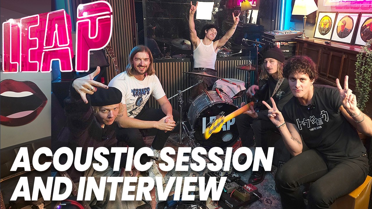 LEAP: Songwriting and debut album ENTROPY - Acoustic Session & Interview