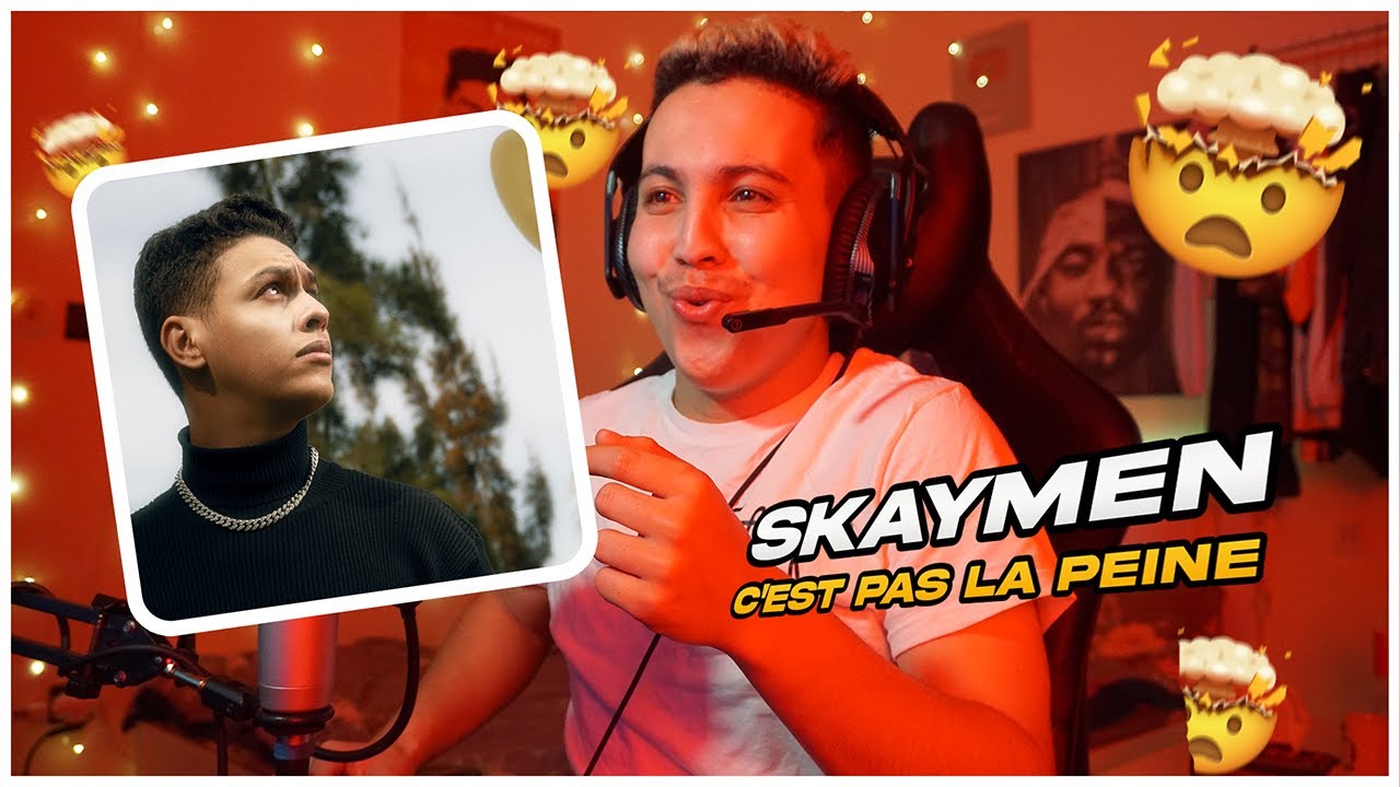 Skaymen - C'est pas la peine (Music Video) (Reaction)