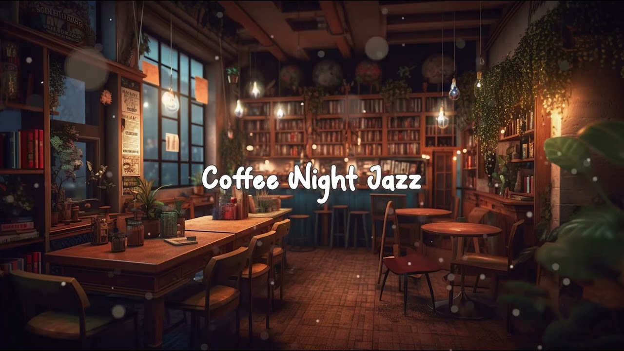 Serenity Coffee Space ☕️ Stress Relief, Stop Overthinking - Jazz Music to Relax, Study, Chill, Sleep