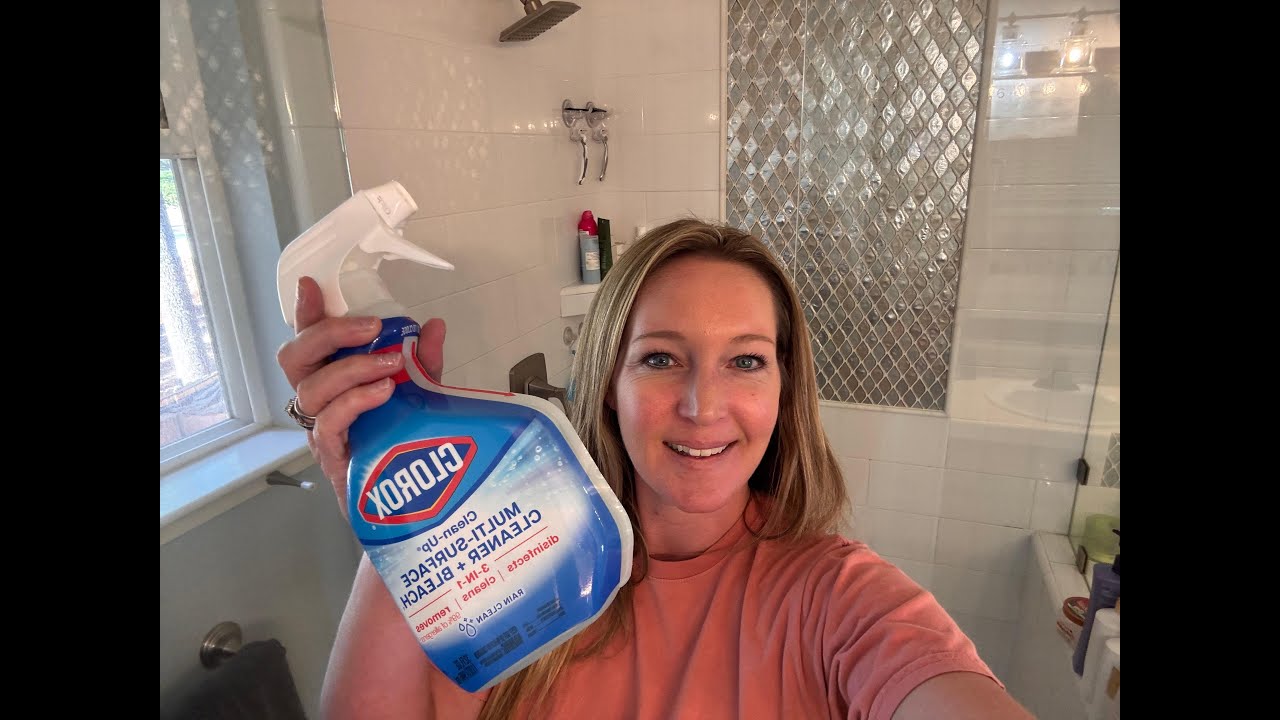 Clorox Clean-Up Review | Powerful Multi-Surface Cleaner + Bleach - My FAVORITE cleaner. DEMO Video