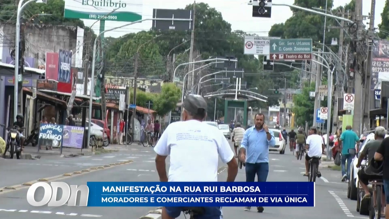 Prefeito fala sobre reação da população as alterações no trânsito da Rui Barbosa 03 03 2026