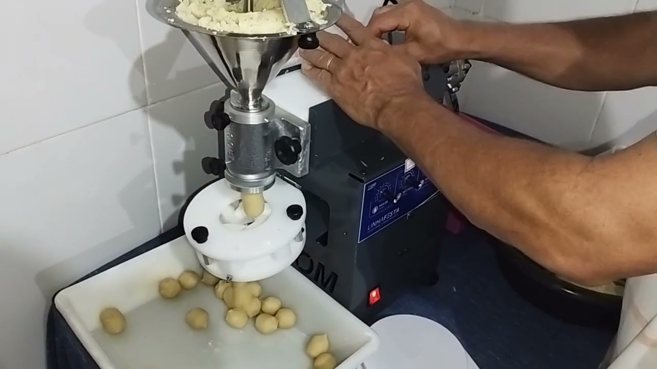 Fazendo Bolinha de Queijo na Modeladora Eicom