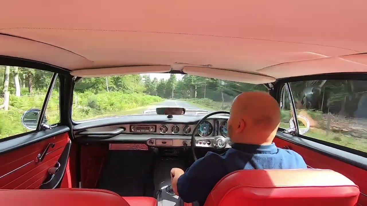 Beaulieu Garage - 1966 Volvo P1800s Driving demonstration