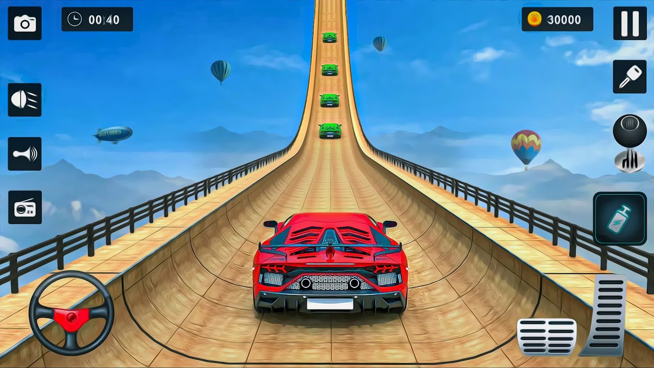 Mega Ramp Car Stunt Master Simulator - GT Spider Car Master Driving Simulator - Android GamePlay