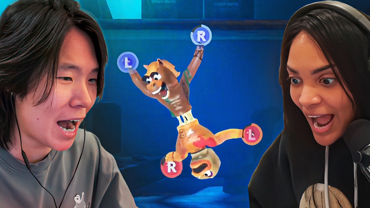 we played the hardest coordination co-op game out there...