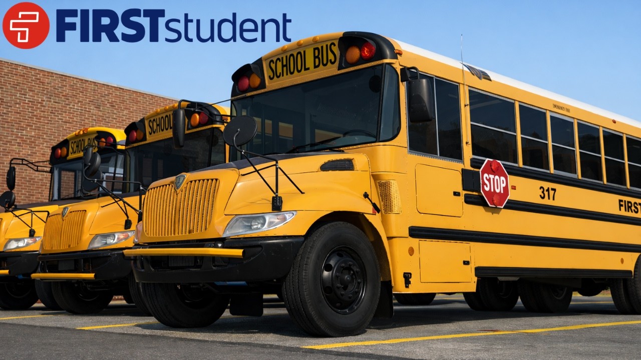 Field Trippin' In First Student Buses! | Rigs Of Rods