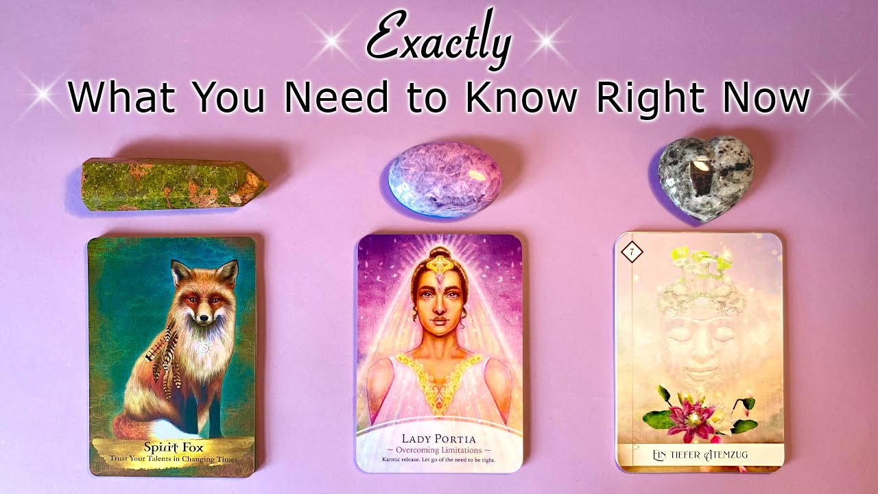 EXACTLY What YOU Need to KNOW Right NOW ⚡️🔮🦉 SPIRIT TEAM Messages 🔮 Timeless Pick a Card Reading