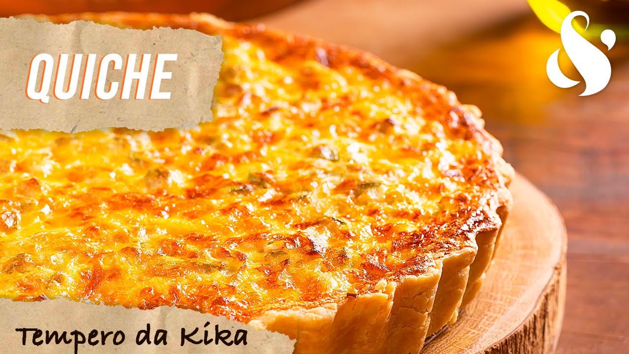 Quiche com bacon e tomate | Chefs Digitais: Tempero da Kika (Ep. 06)