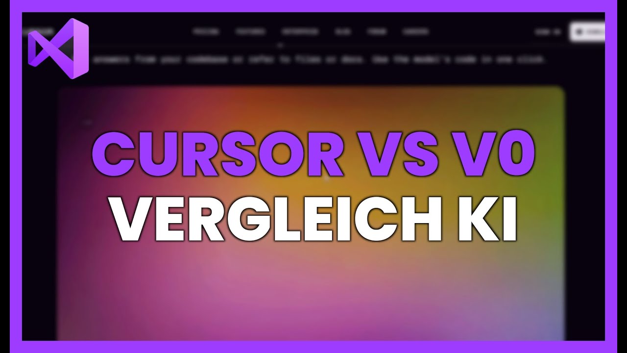 CURSOR vs. V0: Vergleich von KI-WERKZEUGEN f&uuml;r ENTWICKLER